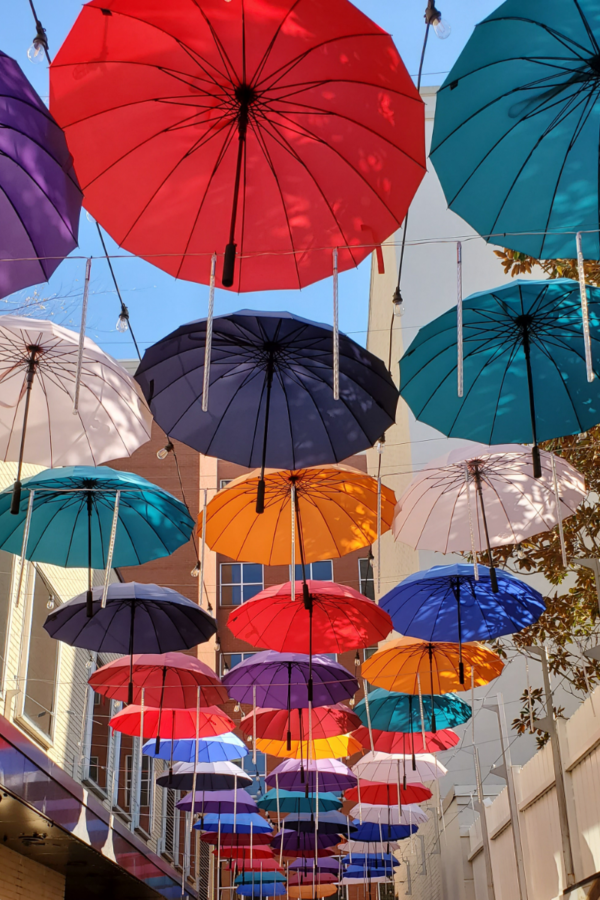 Umbrella Alley West Village Chattanooga