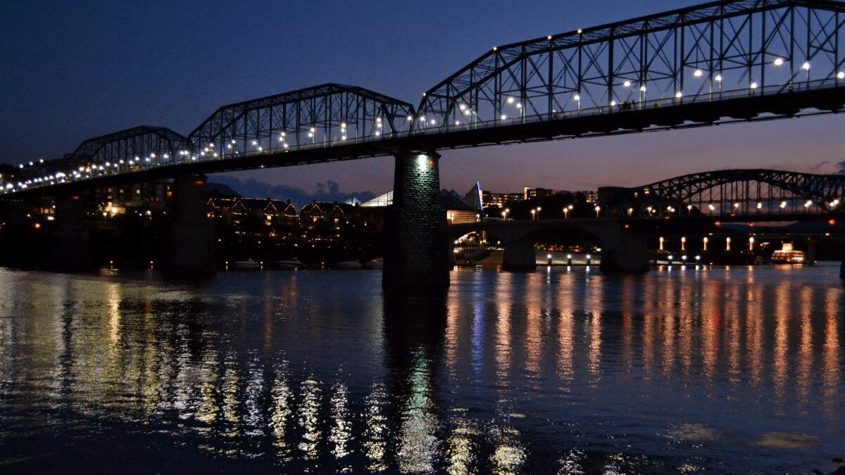 The charm of Chattanooga:  The Walnut Street Bridge