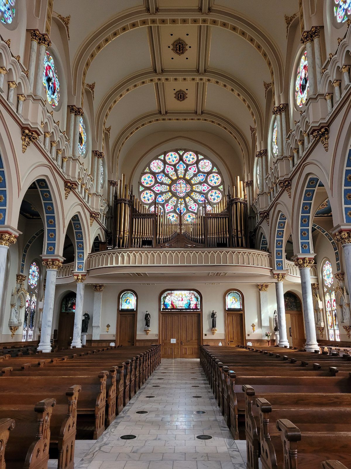"St. Joseph Church, a historic landmark in Macon, Georgia, showcasing stunning architectural beauty."