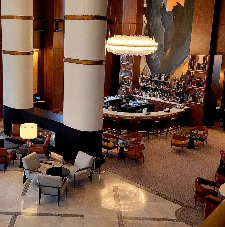 Nashville Conrad Hotel lobby 
