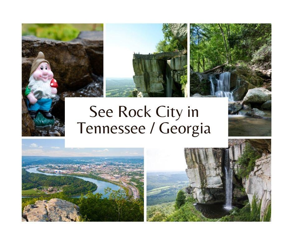 See Rock City in Tennessee & Georgia USA roadside attractions