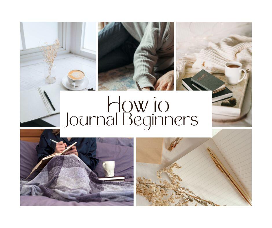 Colorful notebooks and eager hands: Start journaling for beginners, no experience needed!