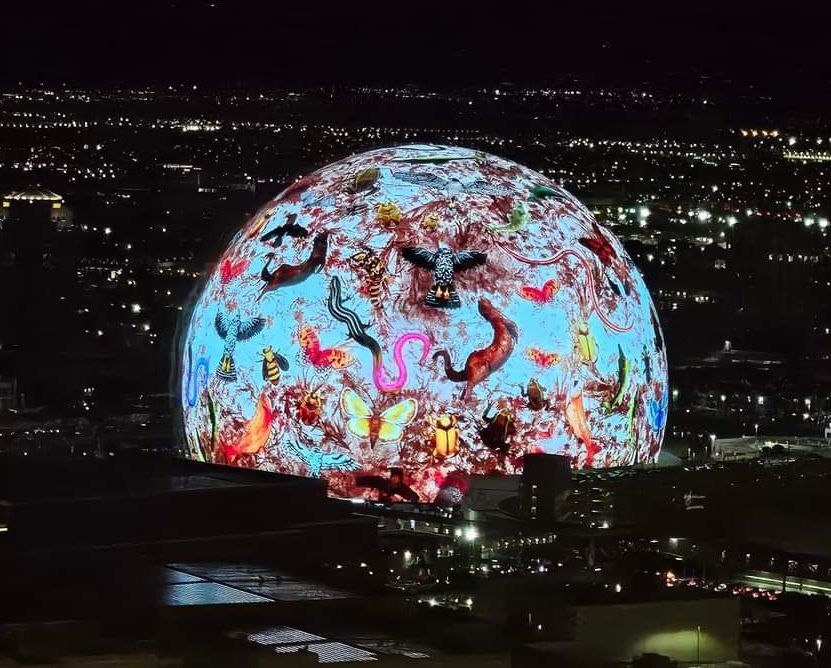 Contrary to its grandeur, The Sphere is not easily seen from the bustling Las Vegas Strip. You might find yourself surprised as you navigate through the city's glittering lights, wondering where this hidden marvel could be.