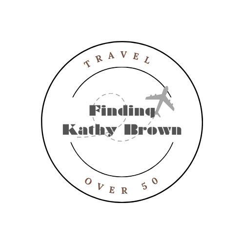 Finding Kathy Brown Travel and Lifestyle blogger logo.