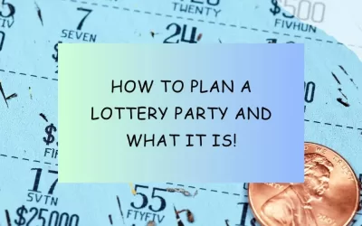 Unique Scratch-Off Lottery Party For Adults – How To: